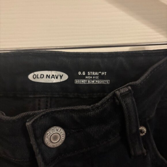 Old Navy OG High Rise Straight Distressed Jeans - 10 Lot of 2 - Picture 4 of 5